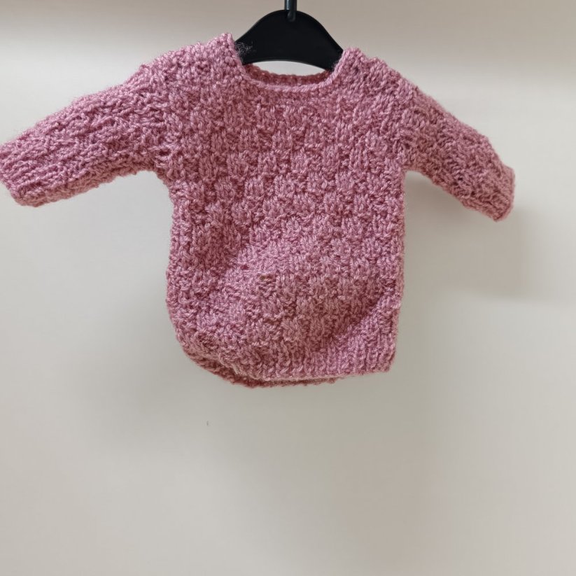 Pletený svetřík - Varianta: Náhodná (nechám na vás)