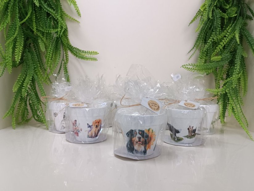 Svíčka - Varianta: Pejsci, Chcete si motiv vybrat sami, nebo se nechat překvapit?: Chci si vybrat (prosím zaslat fotografie výrobků)