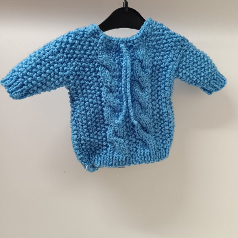 Pletený svetřík - Varianta: Náhodná (nechám na vás)