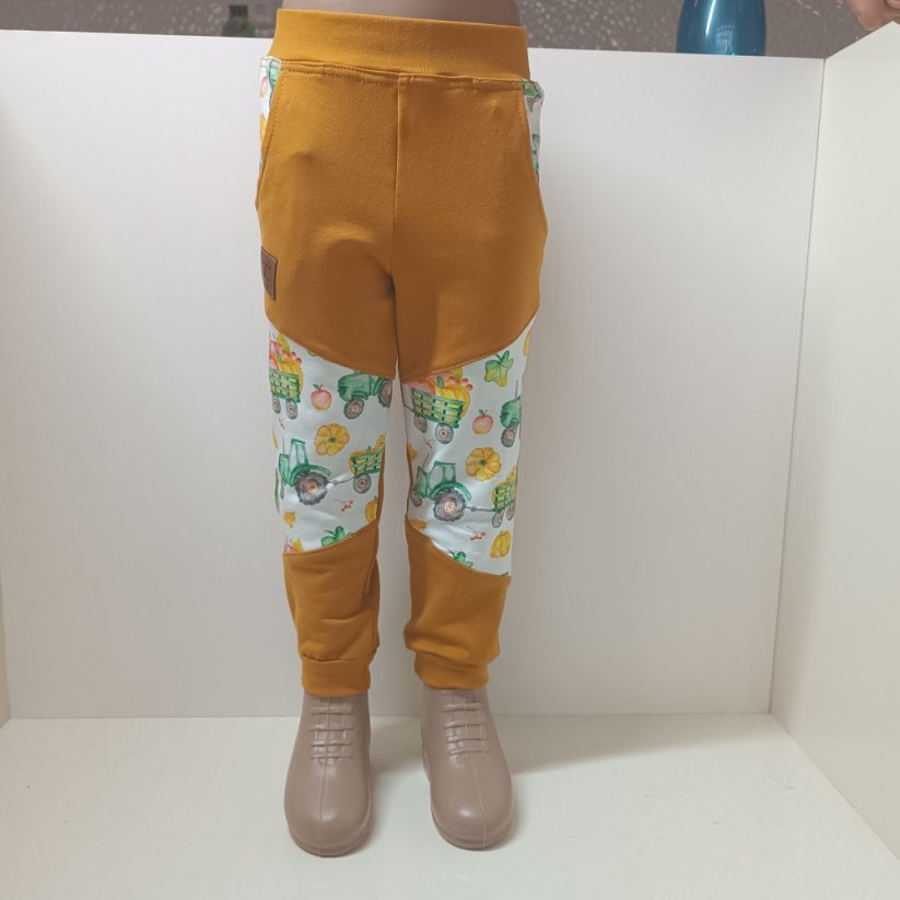 Tepláčky pro juniory - Barva: Bordó tepláky, Velikost: vel. 140