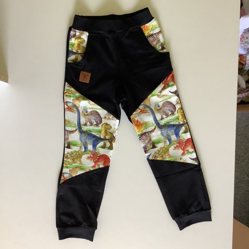 Tepláčky pro juniory - Barva: Bordó tepláky, Velikost: vel. 140