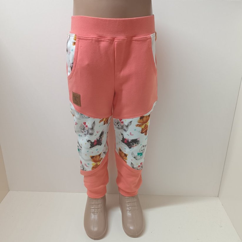 Tepláčky pro juniory - Barva: Bordó tepláky, Velikost: vel. 140