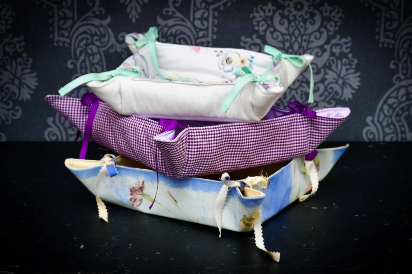 Látkový košíček malý