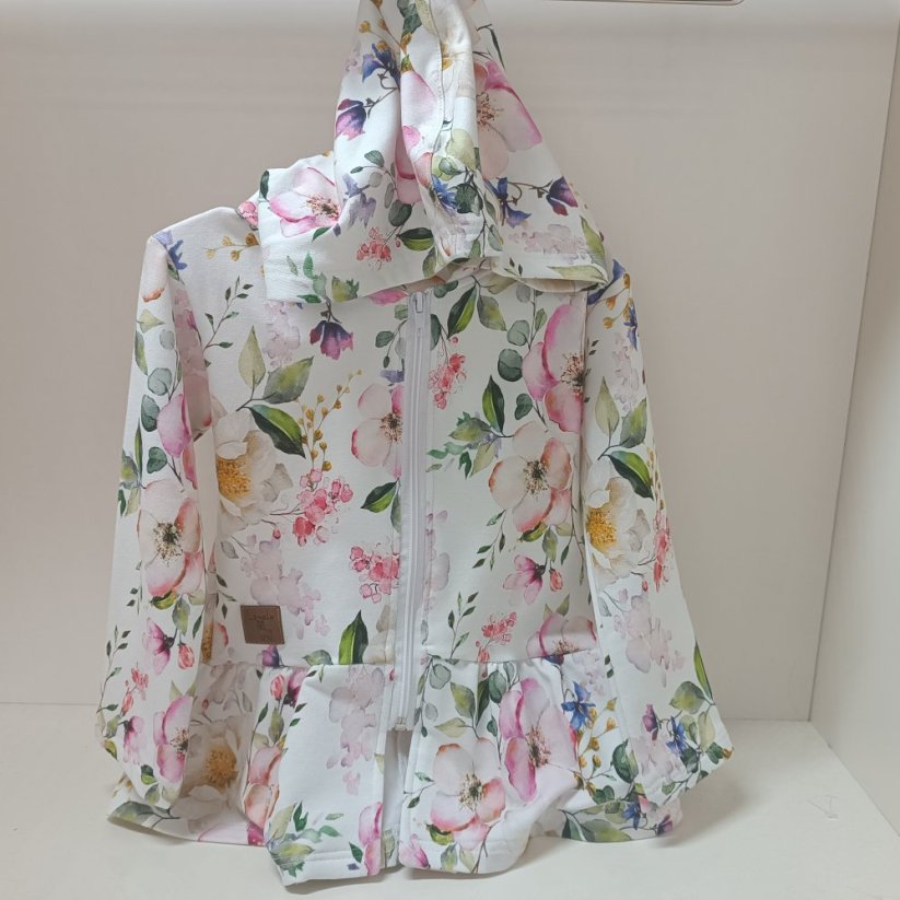 Mikina se zipem pro děti - Velikost: vel. 92, Varianta: Náhodná (nechám na vás), Pohlaví: Dívka