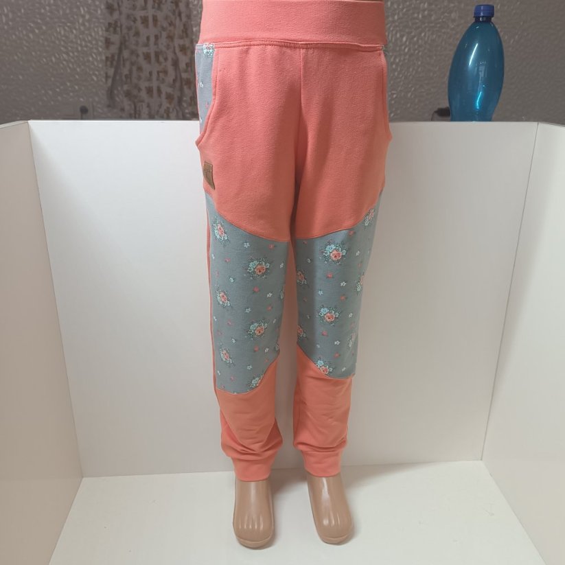 Tepláčky pro juniory - Barva: Bordó tepláky, Velikost: vel. 140