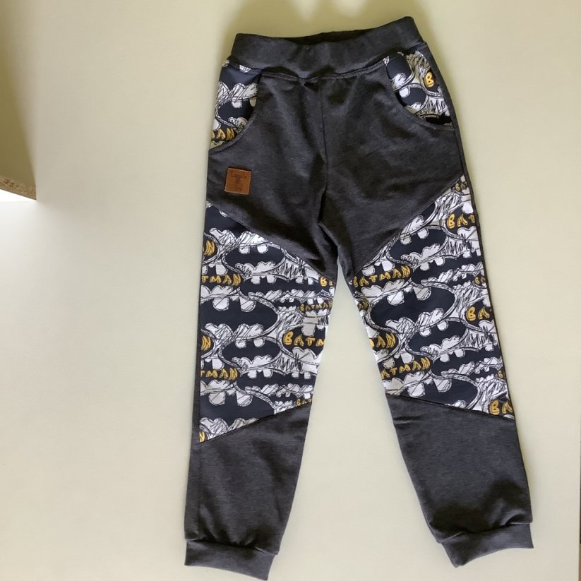 Tepláčky pro juniory - Barva: Bordó tepláky, Velikost: vel. 140