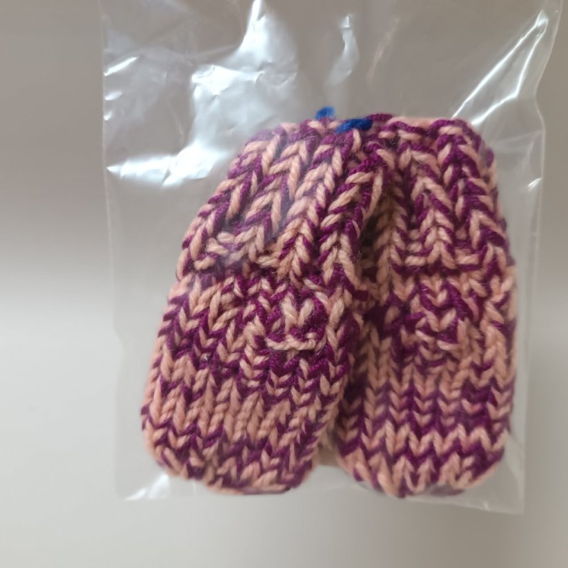 Pletené ponožky pro panenky - Varianta: Zelená