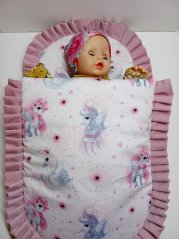 Peřinka s polštářkem do kočárku