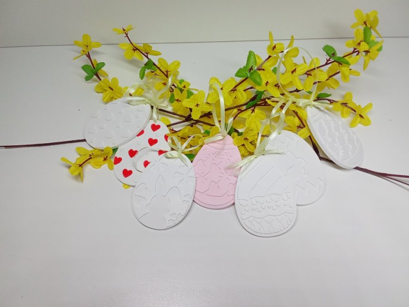 Závěsné vajíčko - Varianta: Barevná