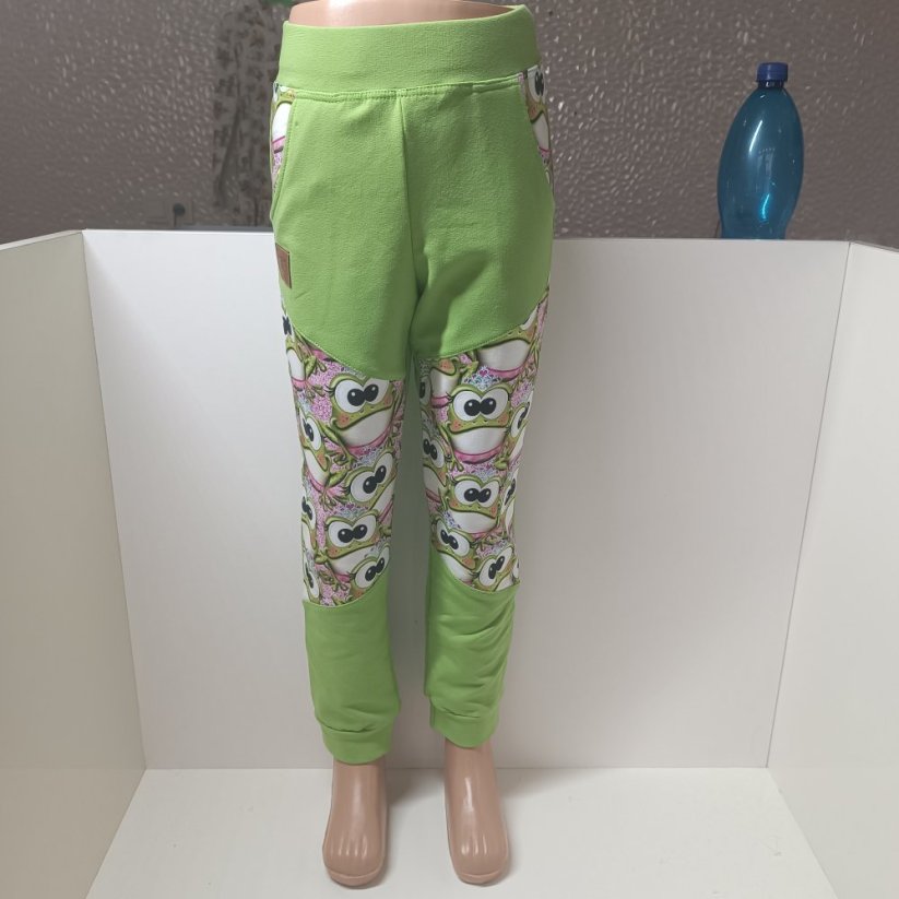 Tepláčky pro juniory - Barva: Bordó tepláky, Velikost: vel. 140