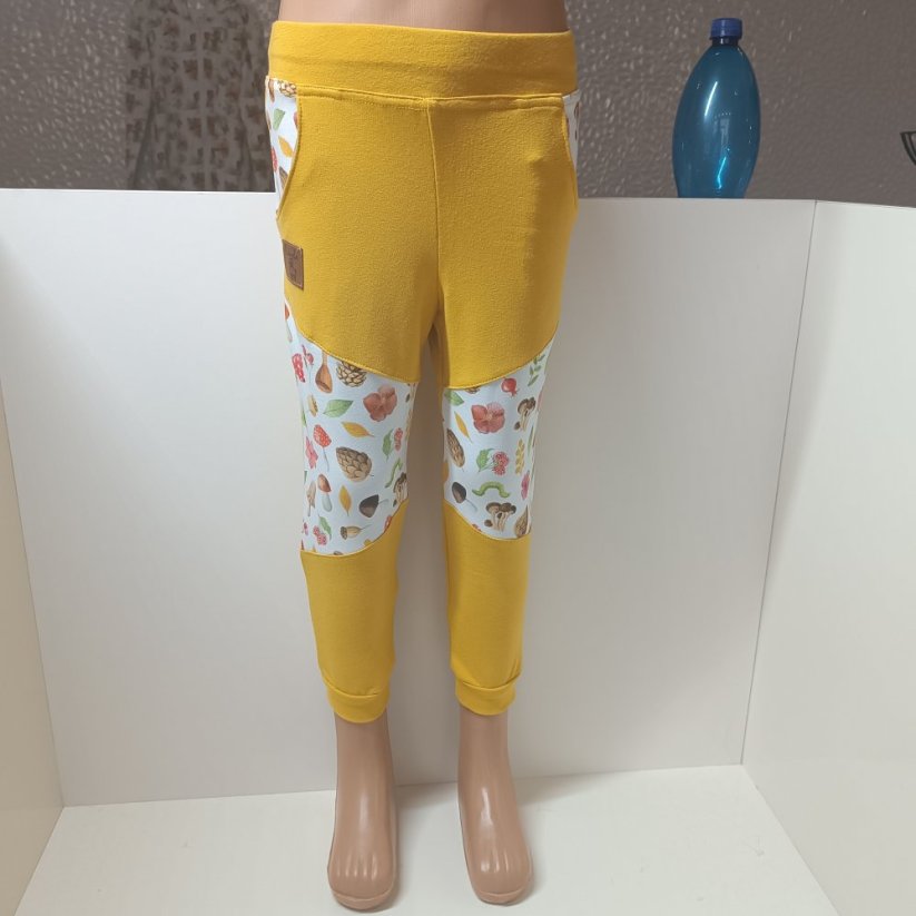 Tepláčky pro juniory - Barva: Bordó tepláky, Velikost: vel. 140