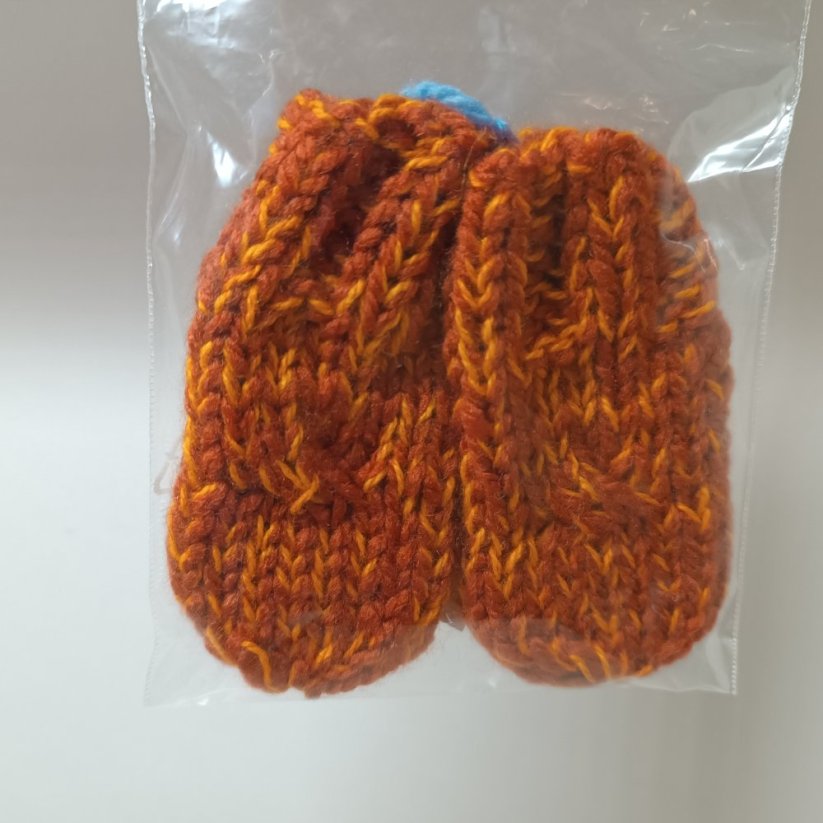 Pletené ponožky pro panenky - Varianta: Zelená