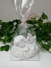 Anděl na polštářku