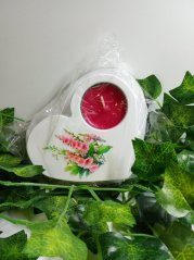 Srdíčko na čajovou svíčku