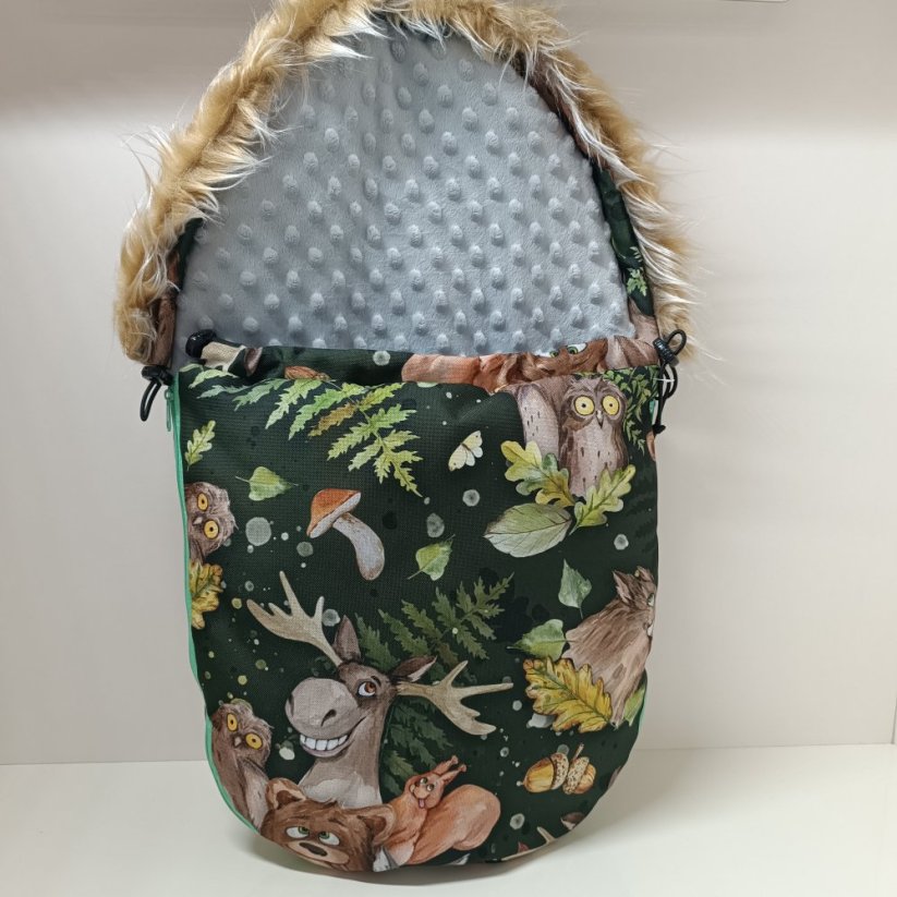 Fusaky s kožíškem - Varianta: tvary