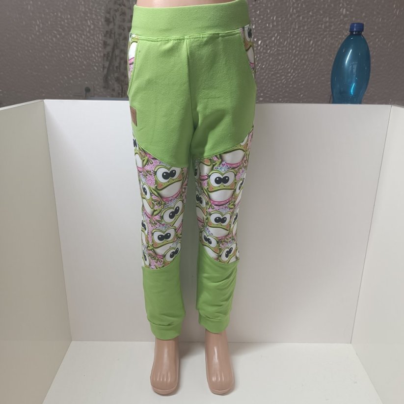 Tepláčky pro juniory - Barva: Bordó tepláky, Velikost: vel. 140