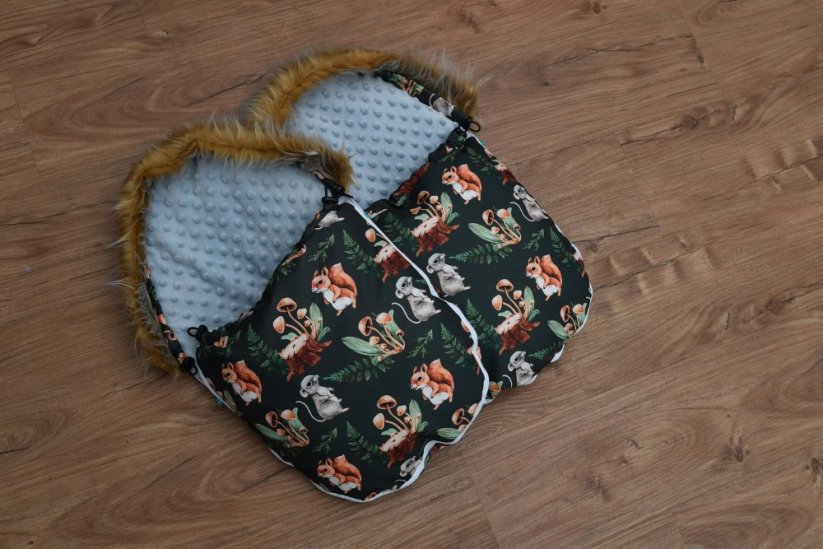 Fusaky s kožíškem - Varianta: tvary