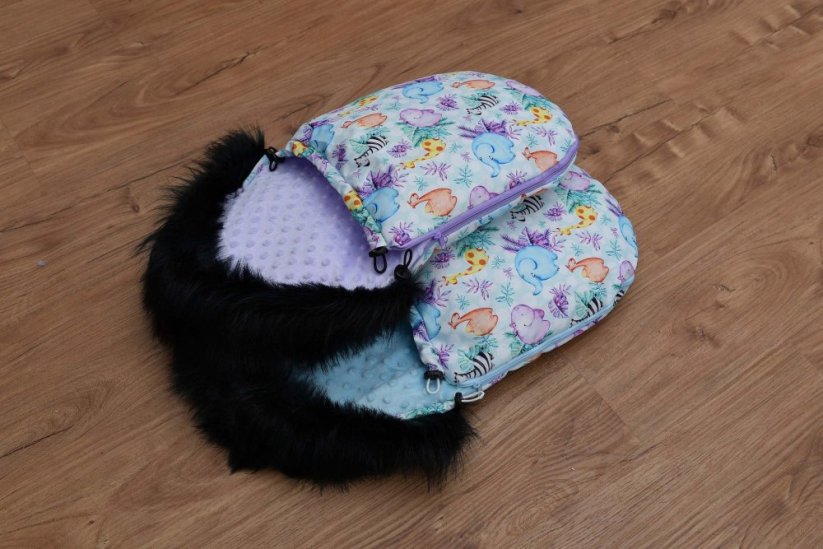 Fusaky s kožíškem - Varianta: tvary