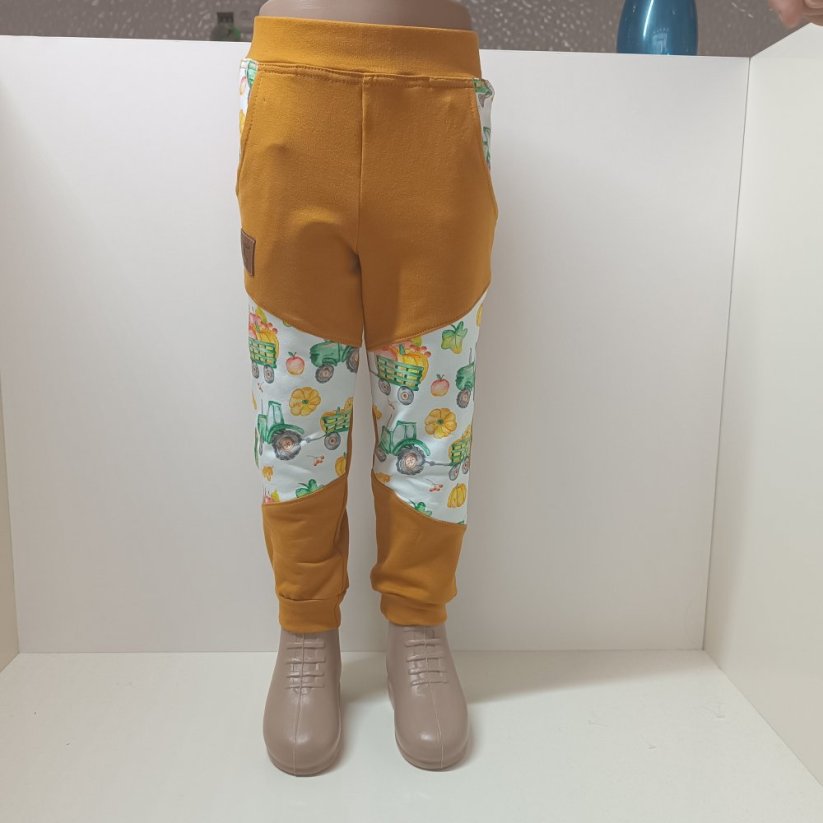 Tepláčky pro juniory - Barva: Bordó tepláky, Velikost: vel. 140