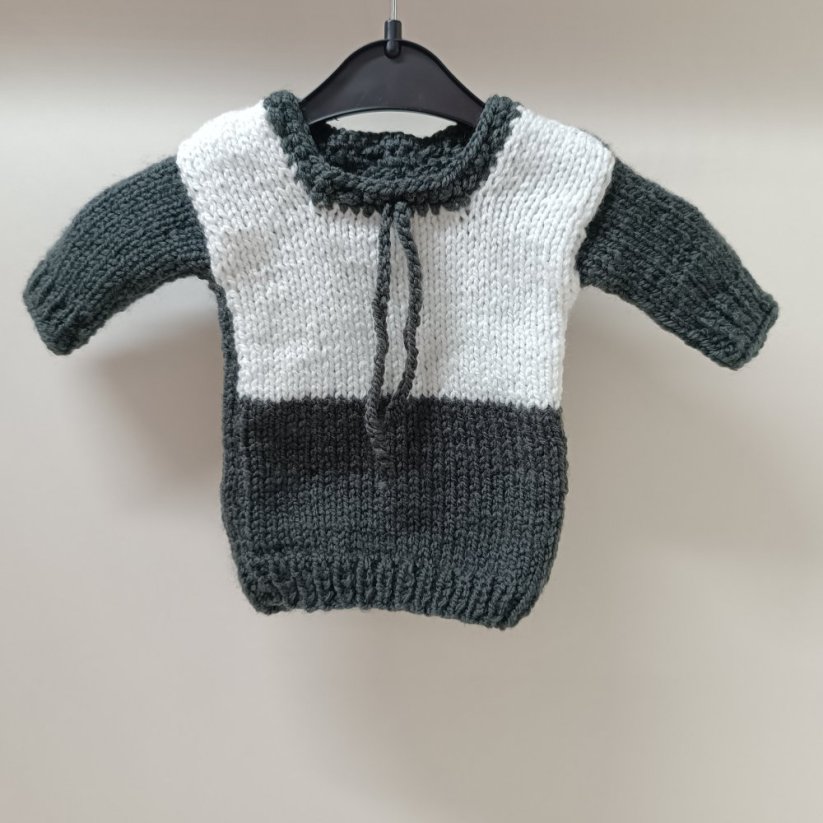 Pletený svetřík - Varianta: Náhodná (nechám na vás)