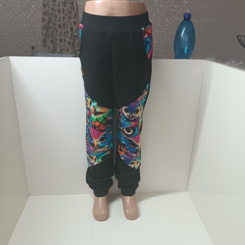 Tepláčky pro juniory - Barva: Bordó tepláky, Velikost: vel. 140