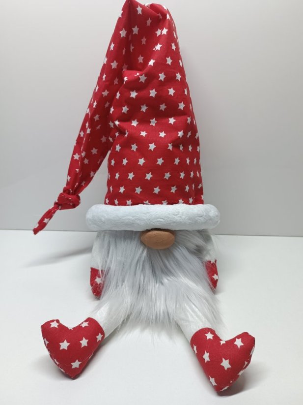 Vánoční trpaslík - Varianta: Chci si vybrat (prosím zaslat barevné kombinace)