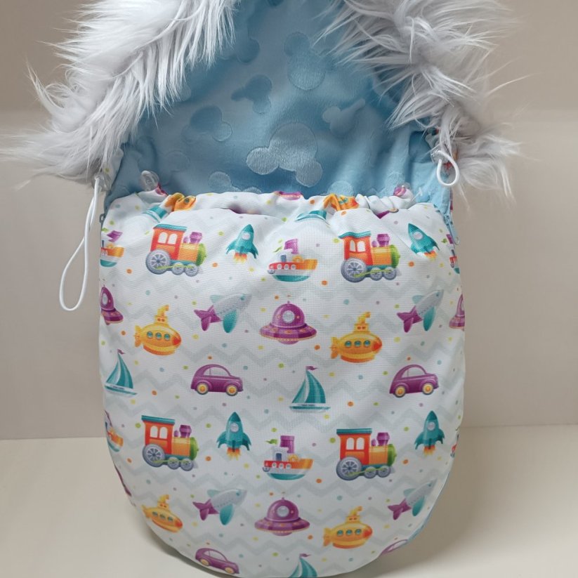 Fusaky s kožíškem - Varianta: tvary