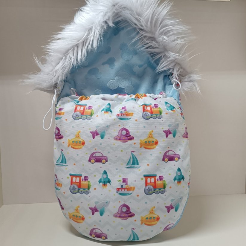 Fusaky s kožíškem - Varianta: tvary