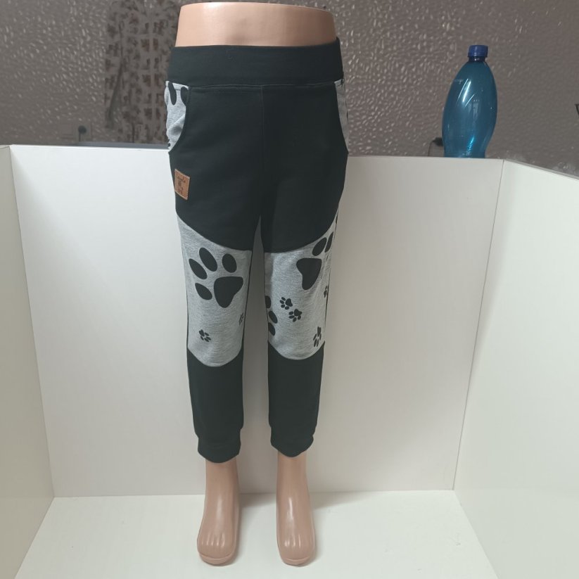 Tepláčky pro juniory - Barva: Bordó tepláky, Velikost: vel. 140