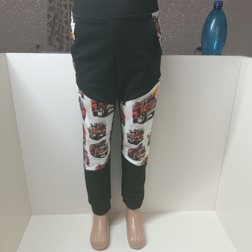 Tepláčky pro juniory - Barva: Bordó tepláky, Velikost: vel. 140