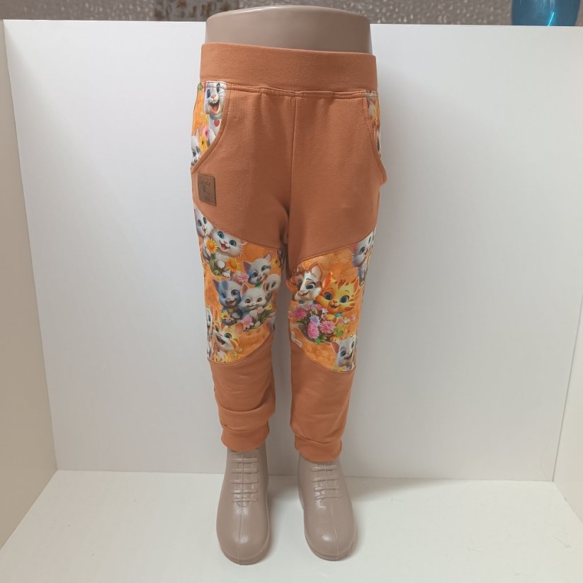 Tepláčky pro juniory - Barva: Bordó tepláky, Velikost: vel. 140