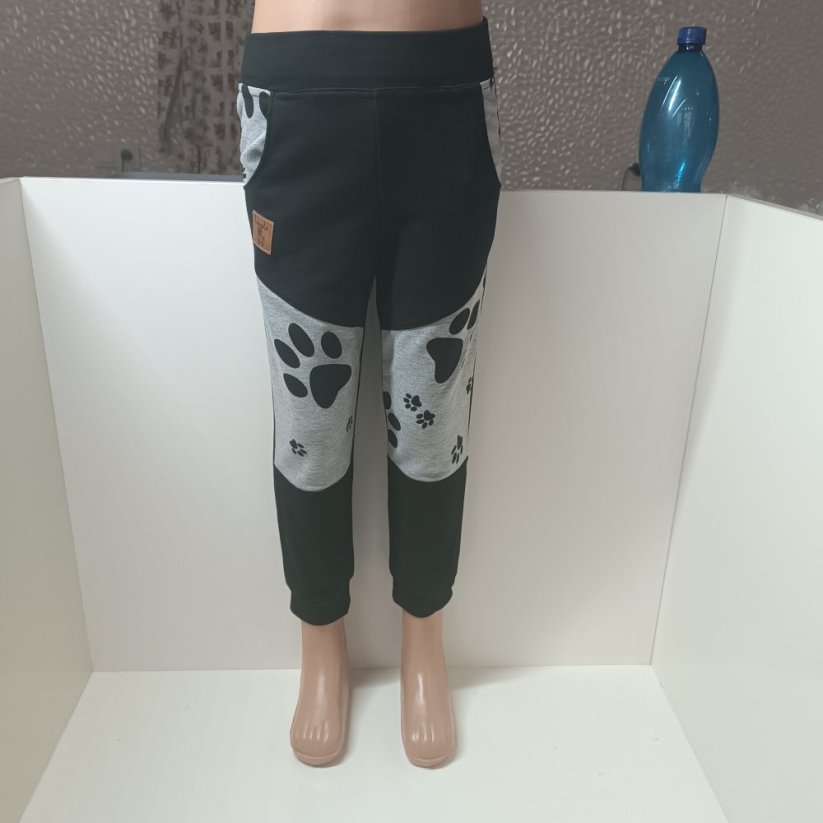 Tepláčky pro juniory - Barva: Bordó tepláky, Velikost: vel. 140