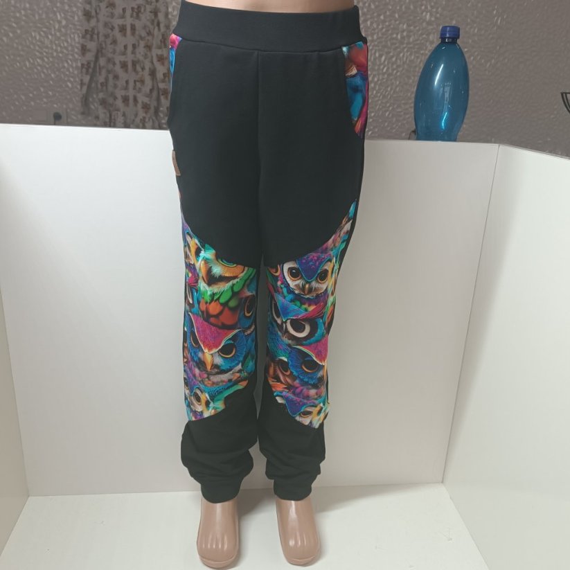 Tepláčky pro juniory - Barva: Bordó tepláky, Velikost: vel. 140