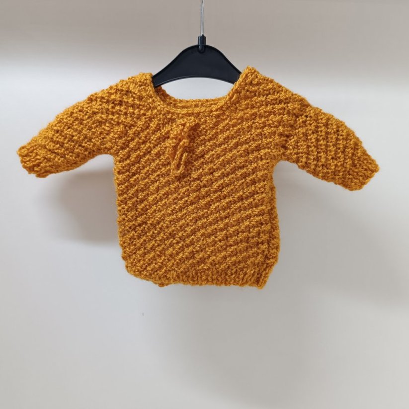 Pletený svetřík - Varianta: Náhodná (nechám na vás)