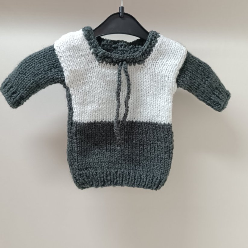 Pletený svetřík - Varianta: Náhodná (nechám na vás)