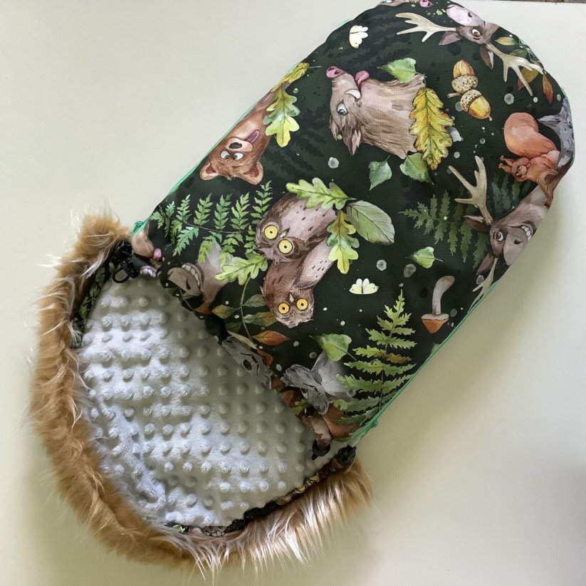 Fusaky s kožíškem - Varianta: tvary