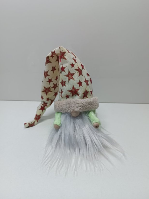 Mini trpaslík - Varianta: Chci si vybrat (prosím zaslat barevné kombinace), Ozdoba: Copánky