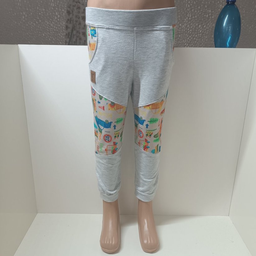 Tepláčky pro juniory - Barva: Bordó tepláky, Velikost: vel. 140