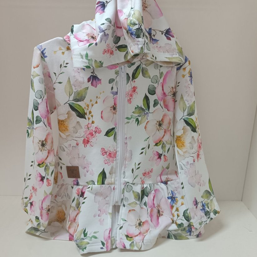 Mikina se zipem pro děti - Velikost: vel. 92, Varianta: Náhodná (nechám na vás), Pohlaví: Dívka