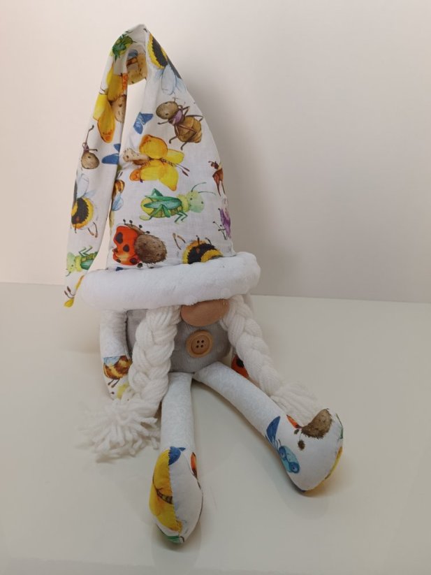 Trpaslík - Varianta: letní, Ozdoba: Copánky, Chcete si motiv vybrat sami, nebo se nechat překvapit?: Chci si vybrat (prosím zaslat fotografie výrobků)